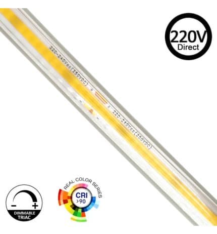 tira de led cob 220v