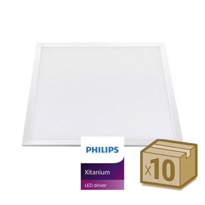 Pack 10 x Paneles LED 42W